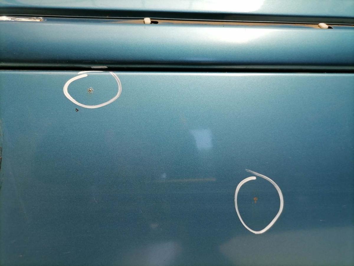Mercedes C Klasse S202 original Tür hinten rechts 341 Aqua Mint Kombi T-Modell Bj.1997